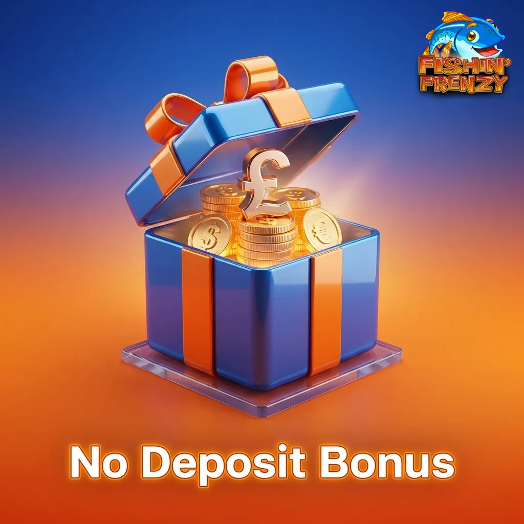 Try Fishin Frenzy risk-free with no deposit bonus - free cash or spins after registration without initial deposit required